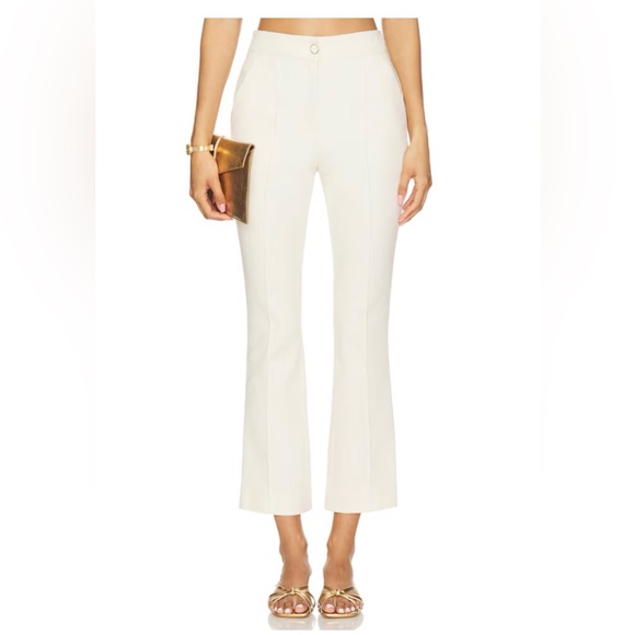 Veronica Beard Pants - Veronica Beard Kimra Pant in Ecru (10) NWT
